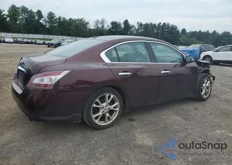 2014 Nissan Maxima S z USA, uszkodzony, nr VIN 1N4AA5AP7EC457605